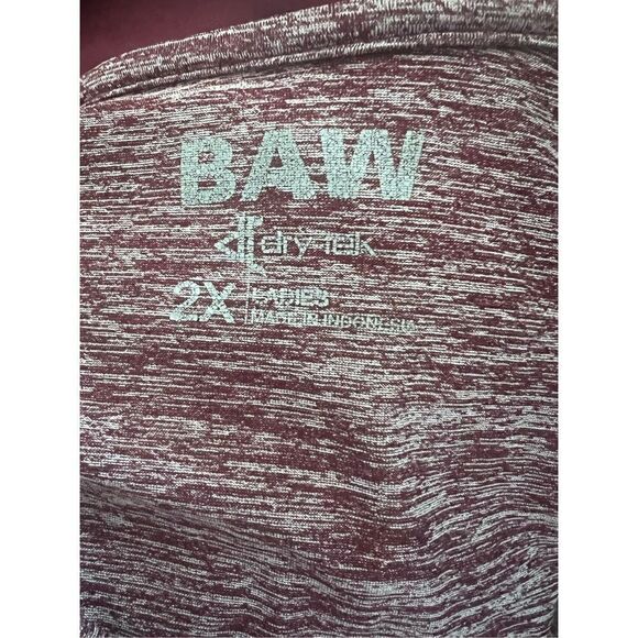 BAW Harvard “H” football quarter zip/ half zip pullover size 2X - Picture 6 of 7